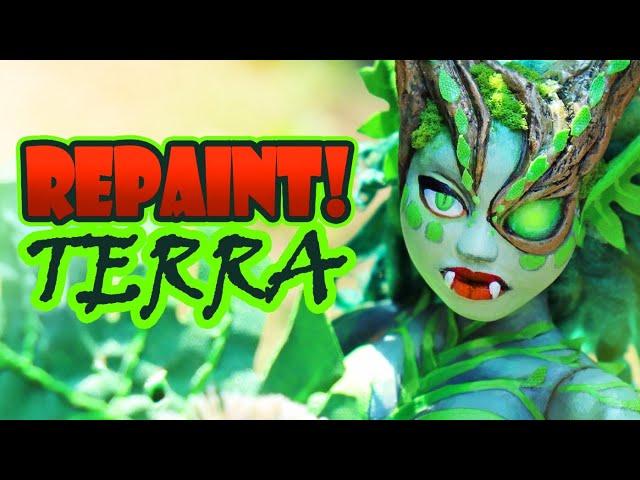 Repaint! Terra the Earth Dragon OOAK Art Doll Custom