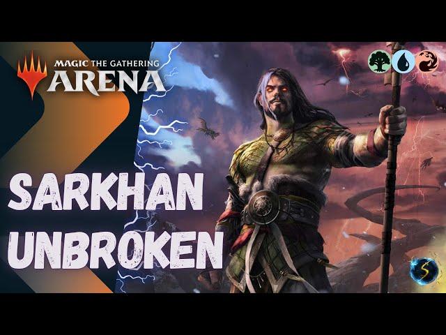 It's Showtime: Sarkhan Unbroken  #01 - MTG Arena - Historic Brawl