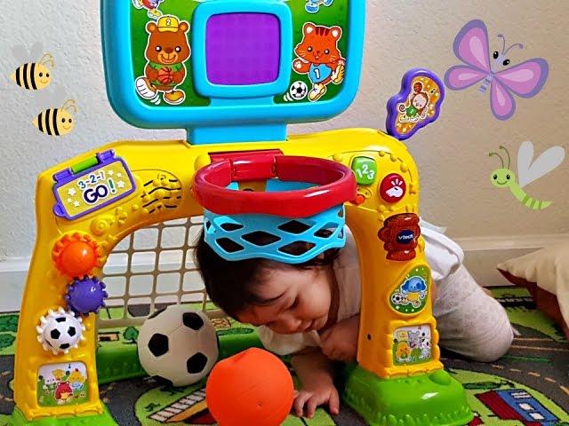 Vtech Smart Shots Sports Center Unboxing - Toddlers Learning and Playing Sports Toys