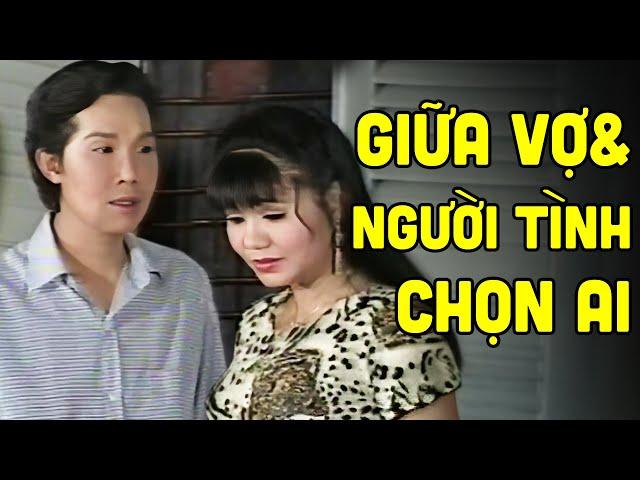 Vũ Linh phải làm gì khi 1 bên là vợ 1 bên là người tình - Tuồng Cải Lương Xưa Vũ Linh Hay Nhất