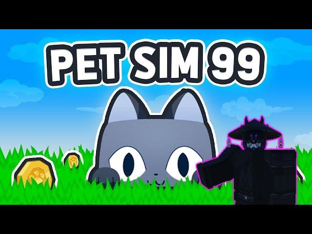 Roblox |Playing pet simulator 99 update!