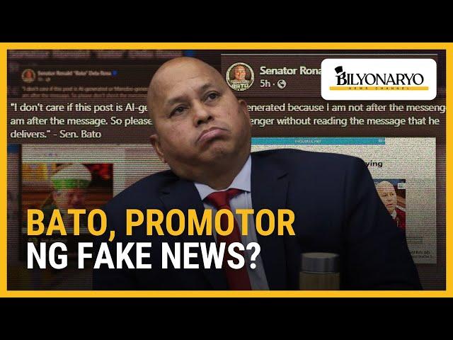 Pag-share ni Sen. Bato sa AI video, iresponsable ayon sa Malacañang | Agenda