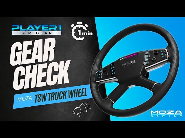 Moza TSW Gear Check Player1 Sim Gear