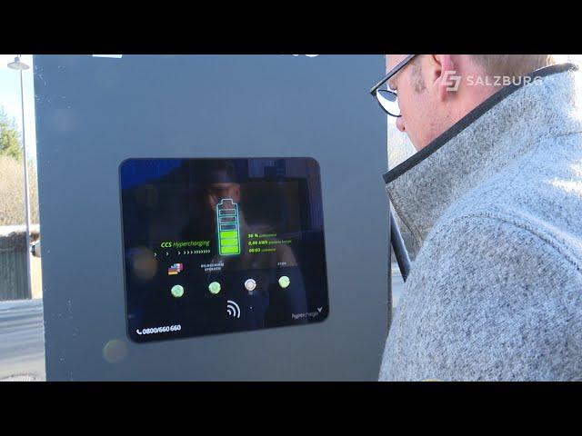 Schnellladestation für E-Autos im Pinzgau - Salzburg AG TV NEU