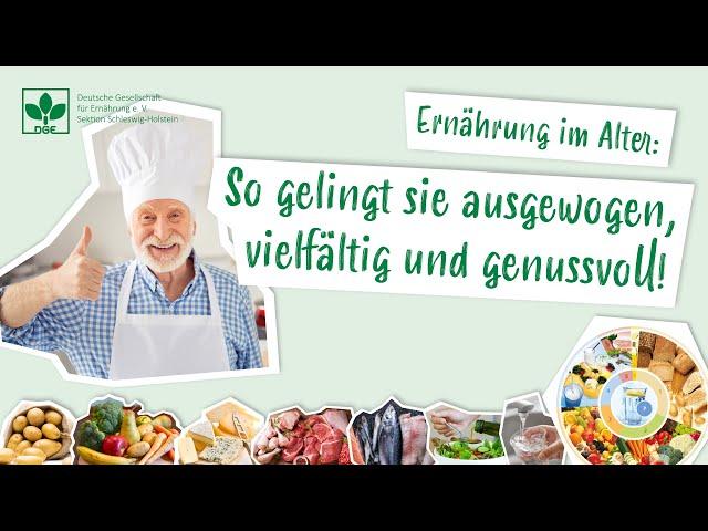 Ernährung im Alter: So gelingt sie ausgewogen, vielfältig & genussvoll