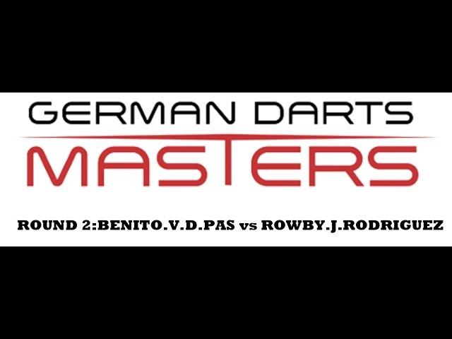 2017 German Darts Masters [HD] - Round 2 [8of16]: Benito van de Pas v Rowby John Rodriguez