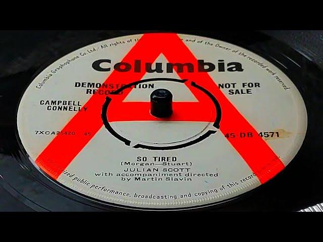 Julian Scott - So Tired (1961)