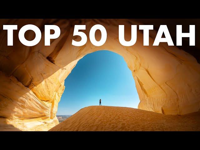 TOP 50 HIKES & PLACES TO VISIT IN SOUTHERN UTAH!