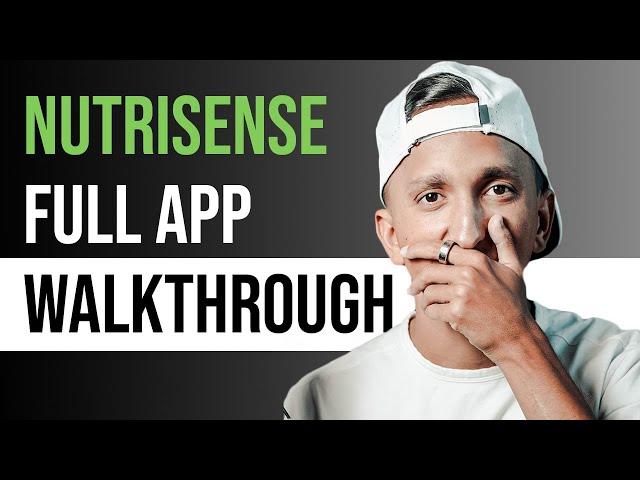 Nutrisense App Walkthrough - (Is this the best CGM?)