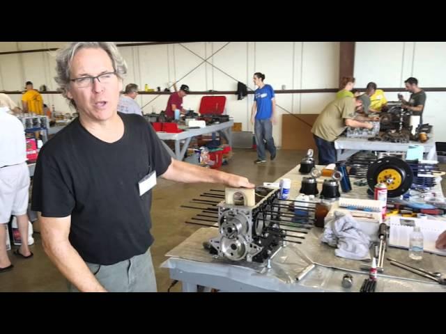 Corvair College 35: Installing safety shaft/studs