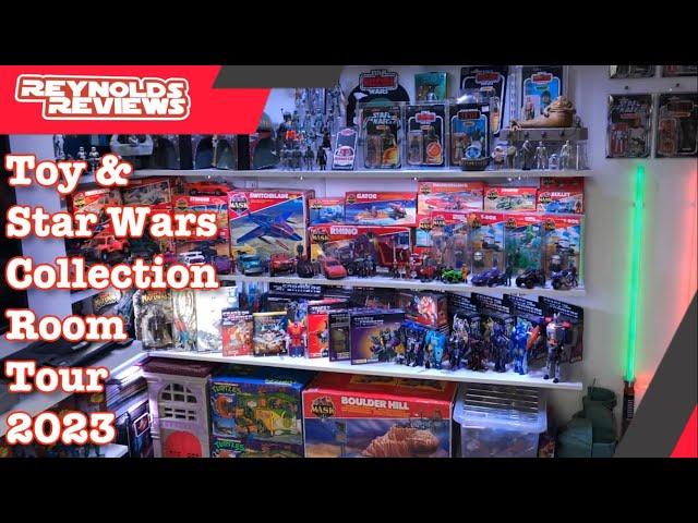 Star Wars & Toy collection room tour 2023