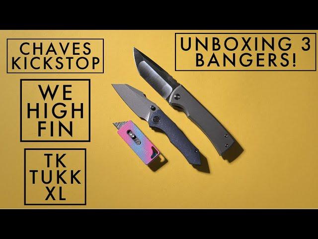 3 EDC Knives That Demand Your Attention!!