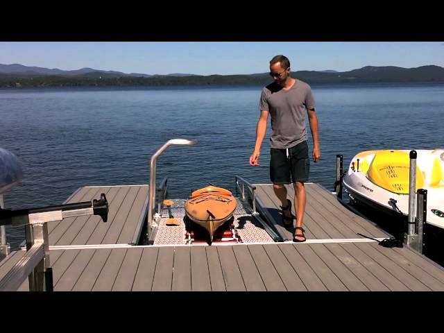 Kayak and Canoe Launch Dock by The Dock Doctors