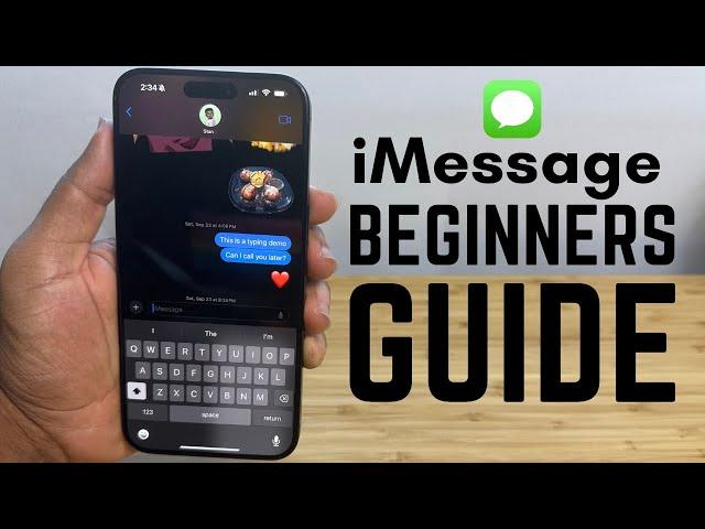 iMessage - Complete Beginners Guide