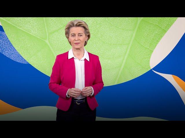 Europe's plan to become the first carbon-neutral continent | Ursula von der Leyen