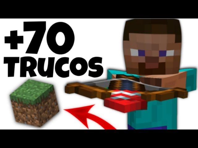 70 TRUCOS y Consejos para ser mejor en Minecraft