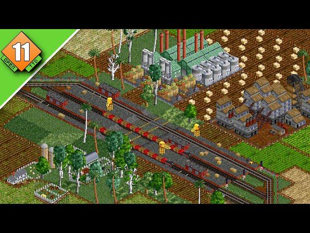 Fantastic Network Efficiency -  OpenTTD Let's Play S11  E2