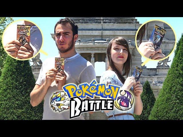 POKÉMON BATTLE | xPikami VS Gallious  → Ouverture de Boosters Pokémon Soleil et Lune !