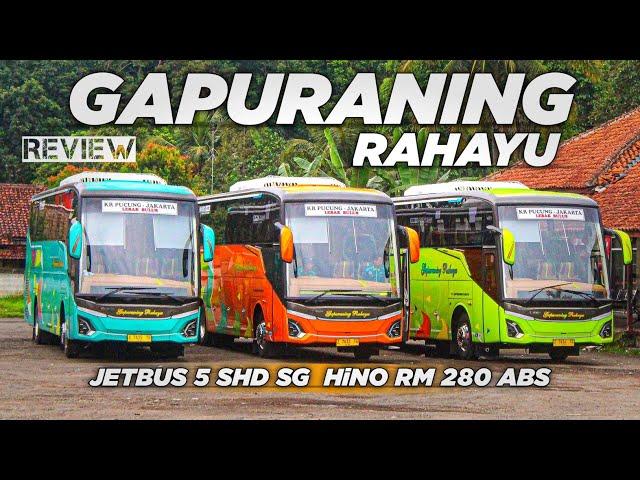 KEJUTAN AKHIR TAHUN! BUS TERBARU GAPURANING RAHAYU JETBUS 5 SHD BUS LEGEND SIAP BANGKIT