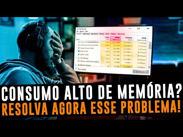 COMO DIMINUIR O USO EM 100% DA MEMÓRIA RAM ! RAM 100 DE USO ?  OTIMIZAR O PC E O USO DE RAM !