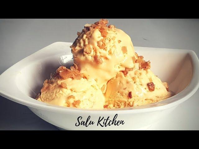 How to make Easy Butterscotch Icecream at Home | Summer: Beat the Heat | Salu Kitchen