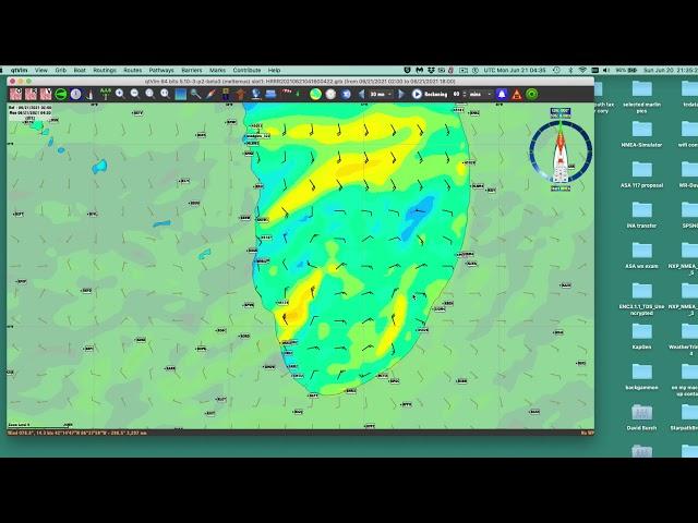 Compare Model Forecasts with Buoy Reports in qtVlm