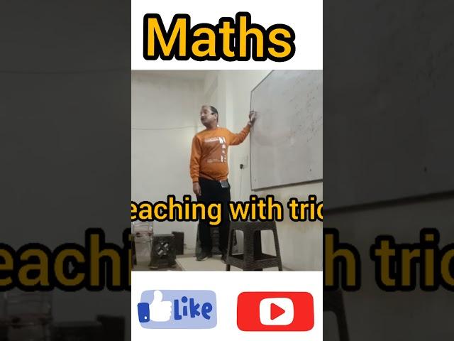 Maths tricks by S.P Pandey sir #shorts