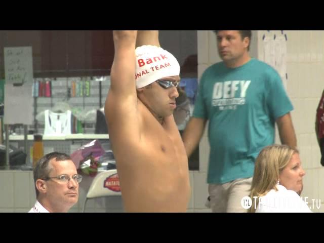 Men's 50M Breaststroke A Final - 2015 National YMCA LC Champs on Takeitlive.tv