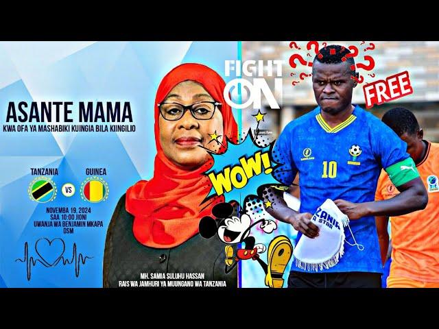 BREAKING:; TAIFA STARTS WAITENDEA HAKI OFA YA MAMA BAADA YA KUICHAPA GINE NA KUFUZU AFRICON MOROCCO