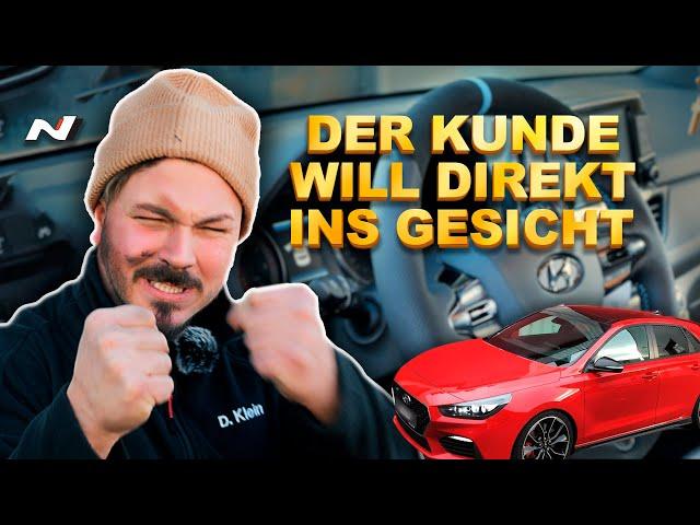 Hyundai i30N Lenkrad | Kunde bringt mich zur Weißglut |  myLenkrad