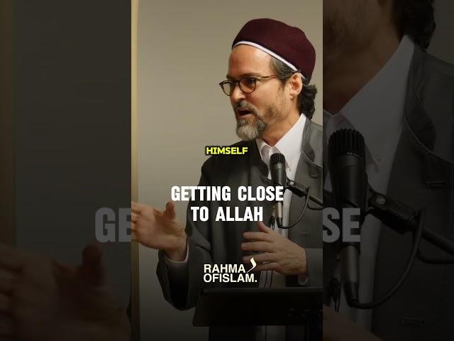 Getting close to Allah  #shaykhhamzayusuf #motivation#muslim #islamicshorts