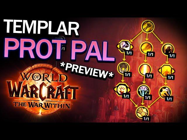 Hammers, hammers everywhere! The War Within Alpha Templar Prot Paladin Showcase!