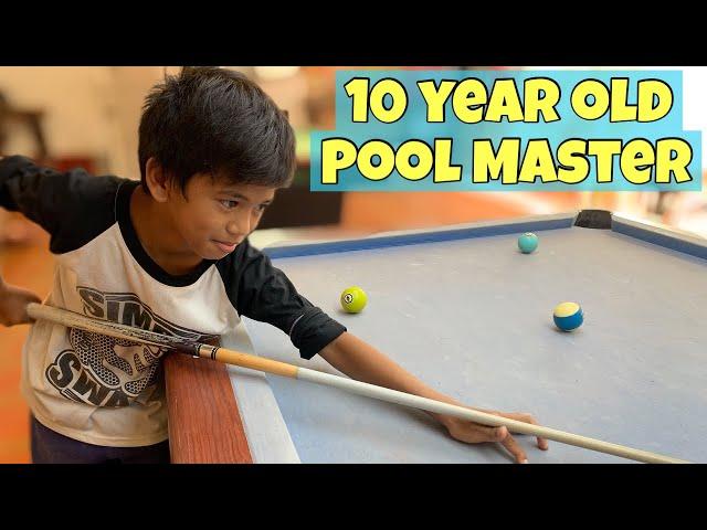 10 Year Old Future Billiard Star from the Philippines