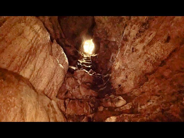 Huge Cave Under This Church