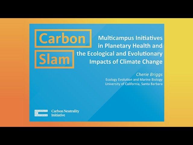 Multicampus Initiatives in Impacts of Climate Change