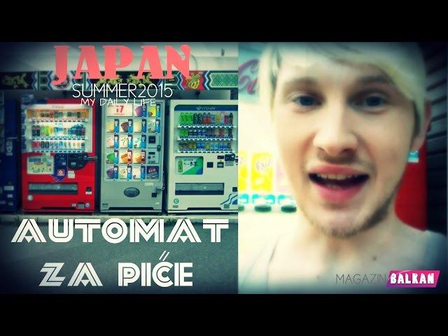 VENDING MACHINE IN JAPAN, TOKYO (AUTOMAT ZA PICE) MyDailyLife