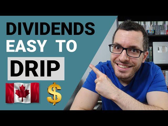 Best DIVIDEND Stocks to DRIP // Easy Dividend Reinvestment in CANADA for Compound Growth