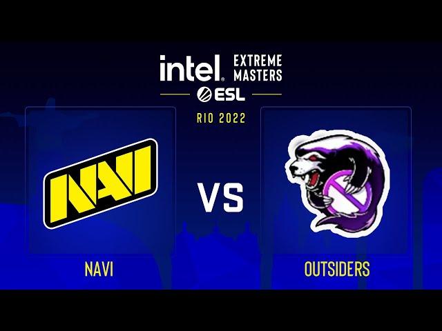 NaVi vs Outsiders | Map 2 Inferno | IEM Road to Rio 2022 Europe RMR B