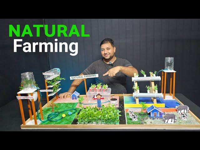 Natural Farming best inspire award project | Organic Farming new Science project