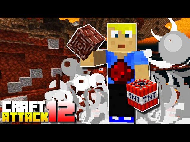 Spark SPRENGT den NETHER & NETHERITE Armor Trim! Minecraft Craft Attack 12 #50