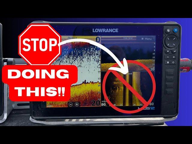 THIS Is A BIG Mistake When Setting Up Your LOWRANCE HDS Units!