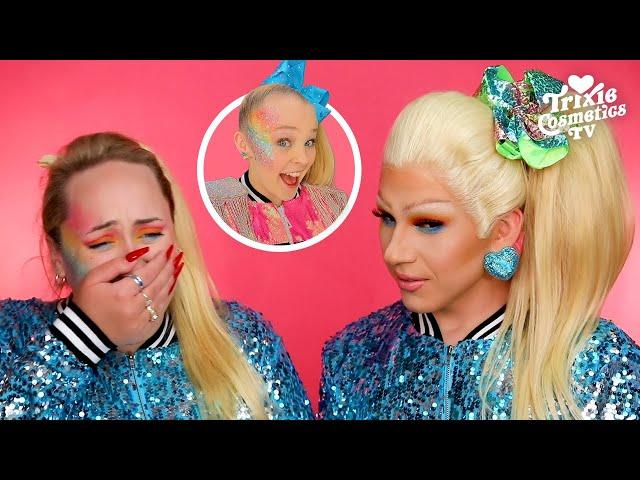 Transforming into Jojo Siwa with Brittany Broski