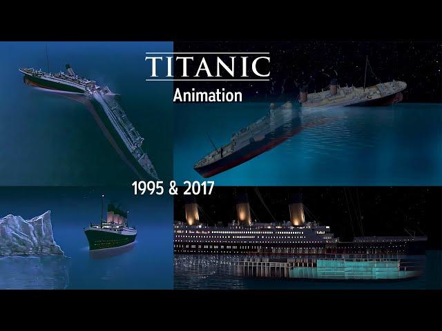 Titanic Animation Remastered 1995 & 2012