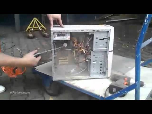 la PC mas sucio del mundo, limpieza en 1 minuto