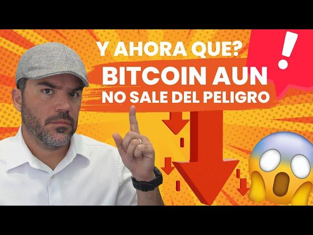 Bitcoin no sale del peligro y el mercado accionario tampoco.