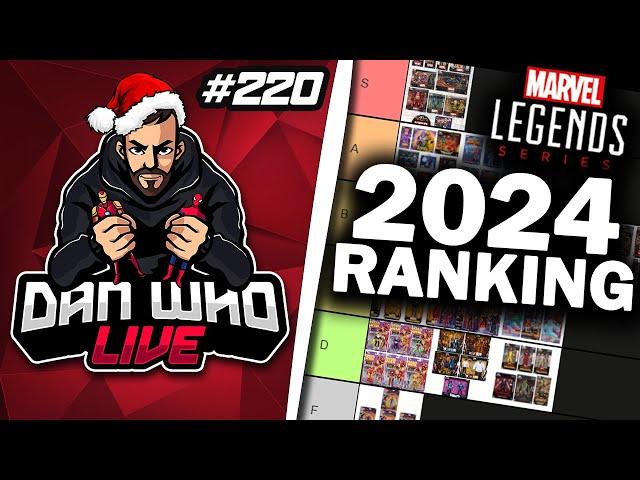 RANKING ALL 2024 MARVEL LEGENDS - Dan Who Live #220