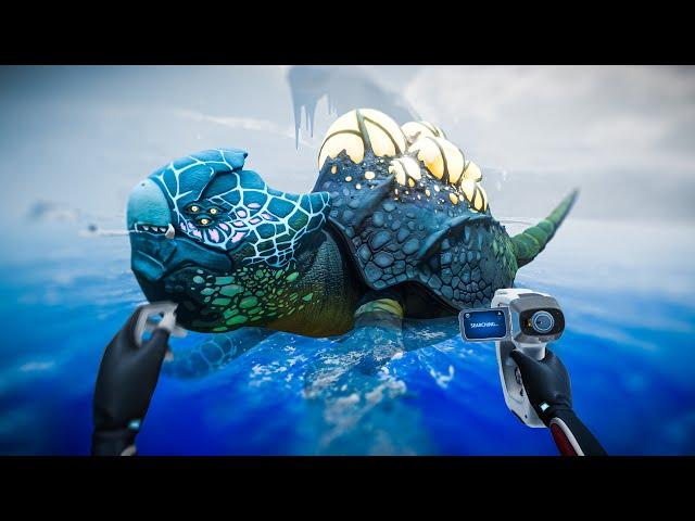 Turtle Leviathan in Subnautica Below Zero