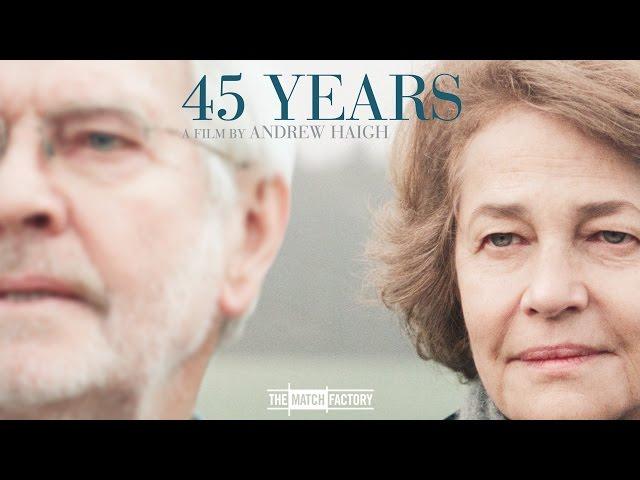 45 Years (2015) | Trailer | Charlotte Rampling | Tom Courtenay | Geraldine James