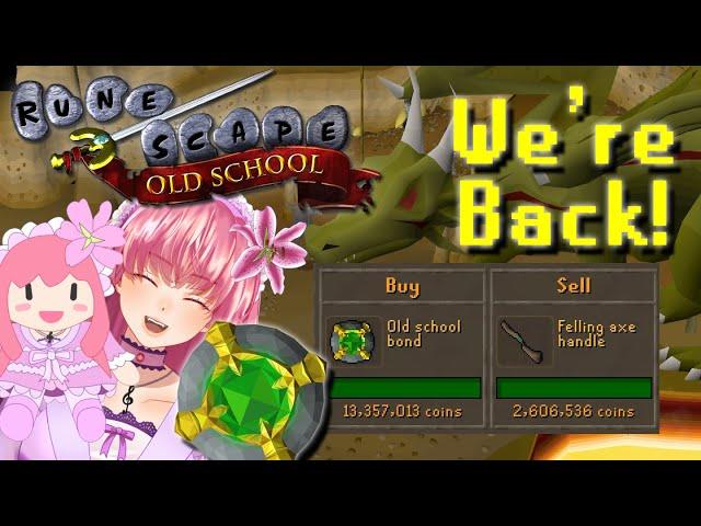 【Old School RuneScape】 the re-up (Elvarg at 196 QP!?) 【Arielle Noriboshi | VTuber】