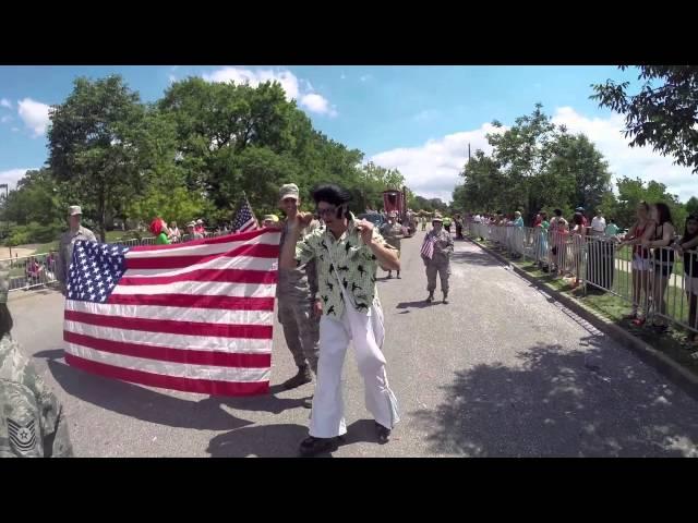 932nd Airlift Wing meets new friends at 2014 Forest Park Parade